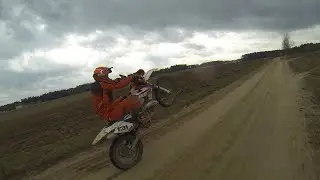 CIENKI na Rejonie | KTM EXC250 YAMAHA YZ250F | Enduro SRC ep1 2019 by Pepis MX
