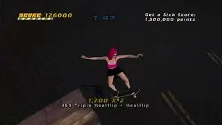 Tony Hawk's Pro Skater 4 - Carnival - Get a Sick Score: 1,500,000 points