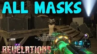 Revelations - HOW TO GET ALL MASKS/HELMENTS (So Far) BLACK OPS 3 ZOMBIES!