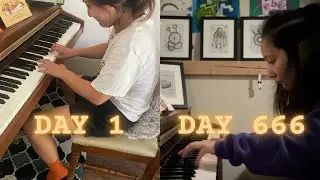 1 year and 9 months Piano Progress as an adult beginner (1000 Hours) 
