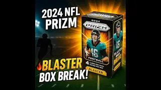 2024 Panini Prizm NFL Blaster Box Break! | Red Ice Parallels & Rookie Card Hunt