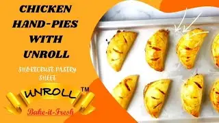 Chicken Hand-Pies with Unroll Short Crust Pastry Sheet