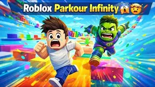 Roblox Parkour Infinity 😱🤯 | Last Jump and Game Over! #games  #fun 