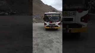Beautiful bus stand of kaza spiti valley#spitivalley #youtubeshorts #viralshorts #trending