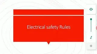 Class VIII, Electrical safety Rules