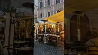 Al Fresco Indulgence: Dining with Warmth at an Outdoor Restaurant in #Rome #Roma #Italy #Lifestyle
