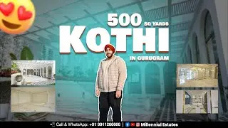 🏡 Ultra Luxury 500 Sq Yards Kothi in DLF Phase 1 | Prime Gurgaon Location #realestate #home