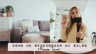 Cambio radical de mi salón low cost + Room Tour