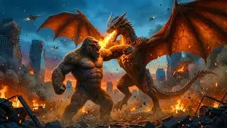 🔥 Kong vs Dragon &ndash; Ultimate AI Monster Battle 🔥