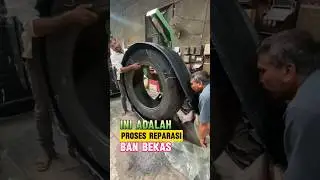 Ban Bekas disulap Menjadi Seperti ban Baru #shorts