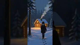 A Quiet Winter Survival in a Snowy Cabin | Warm Fires & Falling Snow ❄️ | slow living
