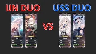 [Azur Lane] Yorktown + Enterprise vs Shinano + Hakuryuu