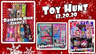 Toy Hunting at Target Rainbow High Series 2 / BFF Sweethearts & LOL Surprise Furniture Series 4