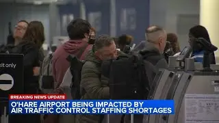 Air traffic staffing shortage causes delays at O'Hare amid government shutdown