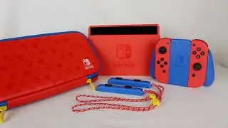 Mario Red & Blue Edition Nintendo Switch Unboxing!