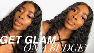 LETS GET GLAM ON A BUDGET! | FT. CRANBERRY HAIR INCHEZZZ