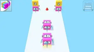 Jelly Run 2048 | Satisfying Mobile Games | All Levels Gameplay | Android, iOS | Tiktok Games #152