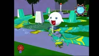 Big Boo In The Courtyard Teaser - Super Mario Sunshine 2001 (Spaceworld Hack)