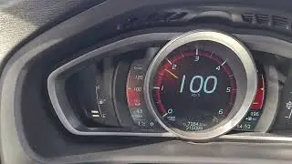 Расход топлива на 100 км/ч, VOLVO V40 1.6 tdi?