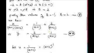 Bsc 1st sem, nth derivative by using partial fraction