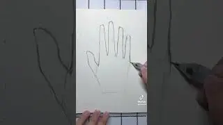 #tiktok c&aacute;ch vẽ tay cho c&aacute;c bạn mới tập vẽ #veanime