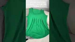 Budget-Friendly Tank Tops: A Stylish Steal for Under $8!#fashiondeals #budgetfashion