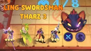 TUTORIAL COMMANDER THARZ 3 LING SWORDSMAN⭐⭐⭐ | MOBILE LEGENDS MAGIC CHESS