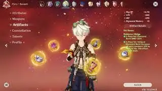 Bennett Noblesse Damage Test (with Keqing) - Genshin Impact