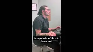 If you have tech neck, back pain or hip stiffness, check this out.