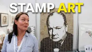 Stamp Art: Contemporary Artists Working With Postage Stamps