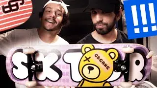 SKATÃO NOVO LINDO DEMAIS!!! Mais peças e mais um skate montado! Unboxing CBGANG