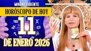 Hor&oacute;scopo de hoy 11 de enero de 2026 Mhoni Vidente COMPARTIR&Aacute; Predicciones ASTROL&Oacute;GICAS