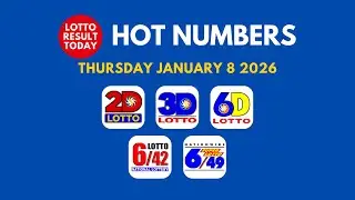 Hot Lotto Numbers January 8 2026