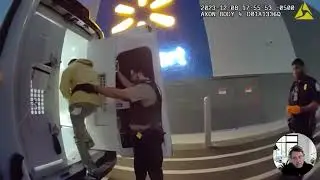 Наркоман пойман на краже в магазине Walmart во Флориде (видео с нательной камеры). Реакция адвоката.