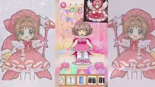 Sakura Kinomoto Magical Dress Up ✨ | Cardcaptor Sakura Chibi Makeover in Magic Princess Game
