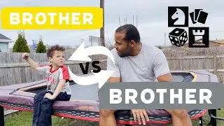 Game of Flip vs My Little Brother | North Trampoline - North Performer Revolution