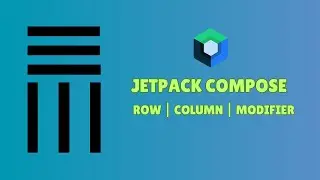 Jetpack compose - row & column tutorial for beginners in Hindi