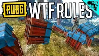 PUBG WTF RULES: Crates Only Gameplay