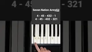 SEVEN NATION ARMY PIANO TUTORIAL