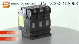EHB34060 SQUARE D 60A BOLT ON BRANCH BREAKER