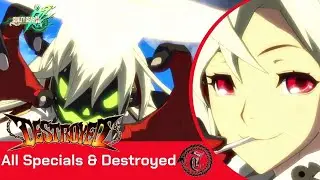 JACK-O - All Specials and & Instant Kills (Destroyed) - GUILTY GEAR XRD REV 2
