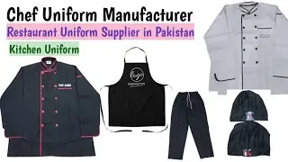 Chef Uniform manufacturer and supplier in Pakistan | Kitchen Staff waiter uniform | Restaurant dress