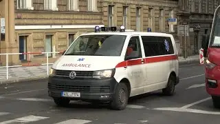 VAMED Mediterra (Hospital Melnik) Medical Transport ambulance responding in Prague (CZ)