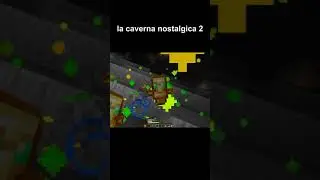 Momento horror caverna(spaventoso) #minecraft