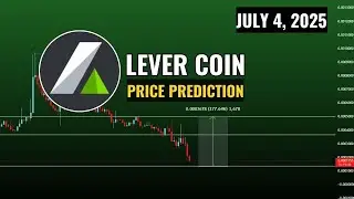 Lever coin price prediction today and Bounce back ?  Leverfi  Lever crypto June 4, 2025