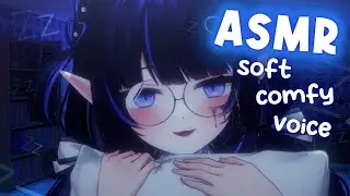 【ASMR】fall asleep to a gentle voice 💤 reading + calm background noise for relaxation