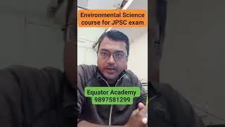Online Environmental Science course for ACF and fro post Jharkhand psc exam #JPSC #ukpsc #uppsc #psc