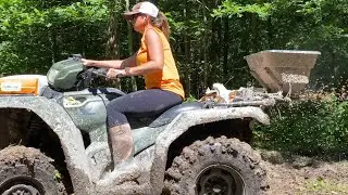 Off-Season Work and Planting Food Plots For Ducks | The Process | Into The Woods with Rusty Creasey