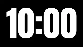 10 Minute Timer Countdown No music! #timer