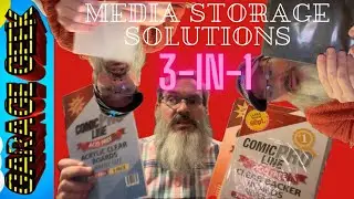 GG 3-in-1: Practical Edition - Media Storage Solutions + Comic Pro Line Clear Backing Boards
